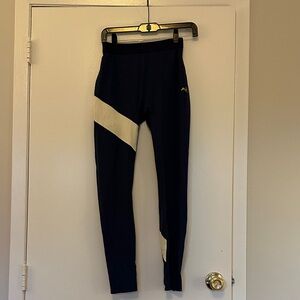 Tracksmith Unlined Navy Running Tights - Small